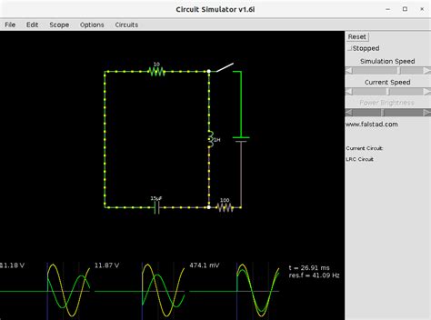 paul falstad circuit simulator.